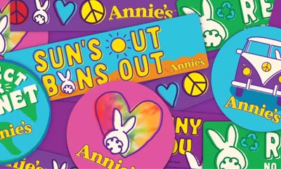 Free Annie's Homegrown Stickers