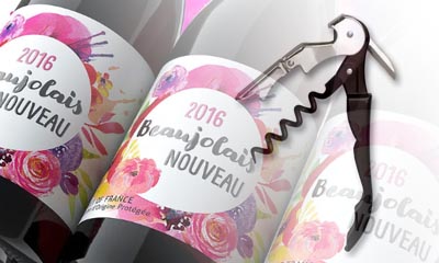 Free Beaujolais Nouveau Wine Key & Other Swag