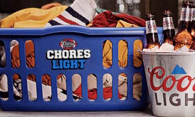 Free Coors Light & Tide Cleaners-branded Laundry Bag