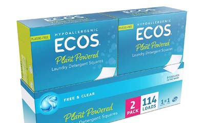 Free ECOS Next Liquidless Laundry Sheets