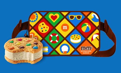 Free M&M's Fanny Packs & Ice Cream Cookie Sandwiches