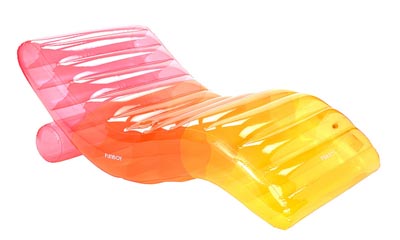 Free Funboy Rainbow Chaise Lounger