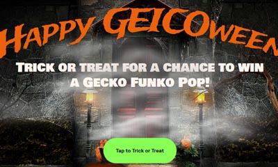 Free Funko Gecko Halloween Figurine