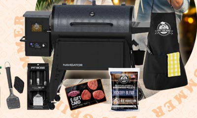 Win a Grill Master Package worth $1,300