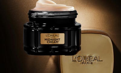 Free L'Oreal Midnight Cream Sample