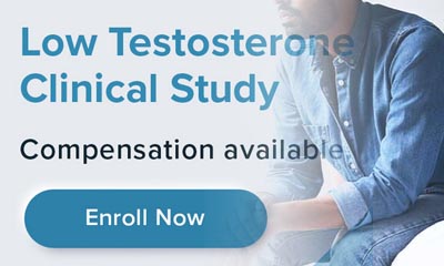 Low Testosterone �Clinical Studies�Enrolling Now