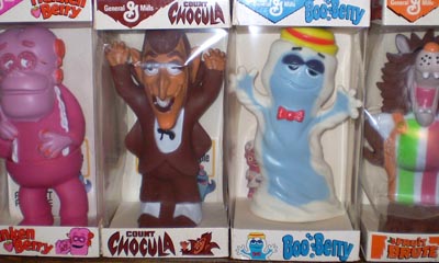 Free Monsters Cereal Figurines