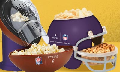 Win a NFL popcorn maker and snack helmet
