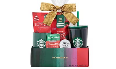Free Starbucks Holiday Gift Box