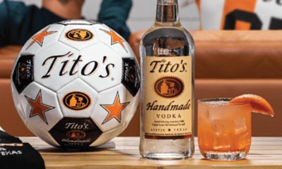Free Tito's Branded Soccer Jersey & Ball