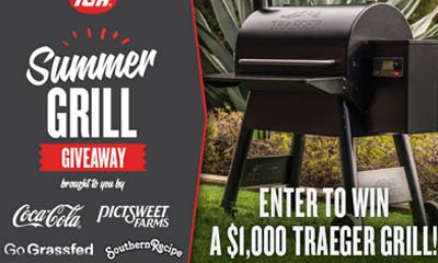 Win 1 of 3 Traeger Grills with Coca-Cola & IGA