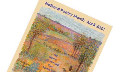 Free 2023 National Poetry Month Poster