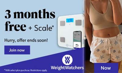 3 Months Free Weight Watchers + Bluetooth Scales