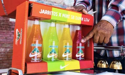 Free 4-pack of Jarritos X Nike SB bottled soda