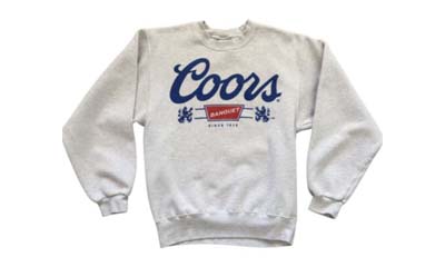 Free Coors Banquet 150th Crewneck Sweatshirt