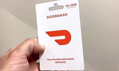 Free $100 Door Dash Gift Card from Dr Pepper