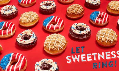 Free Doughnut at Krispy Kreme on July 4th