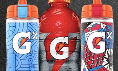 Free Gatorade GX water bottle