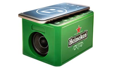 Free Heineken Portable Speaker