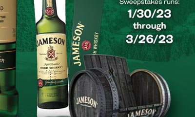 Win a Jameson Wooden Barrel Chair and Snow Board