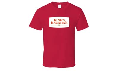 Free King's Hawaiian Branded T-shirt