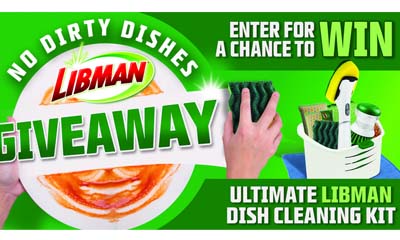 Free Libman Dish Cleaning Kit