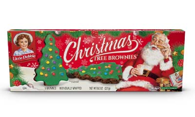 Free Little Debbie Christmas Tree Brownies