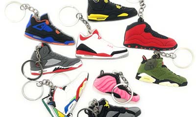 Free Nike Retro Sneaker Shoe Key Chains Giveaway
