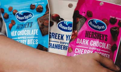 Free Ocean Spray Hershey's Chocolate Cranberry Bites