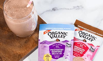 Free Organic Valley Postnatal Vanilla Support Smoothie Mix
