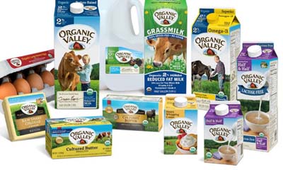 Free Organic Valley Products and Swag Bag