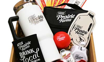 Free Prairie Farms Dairy Gift Basket
