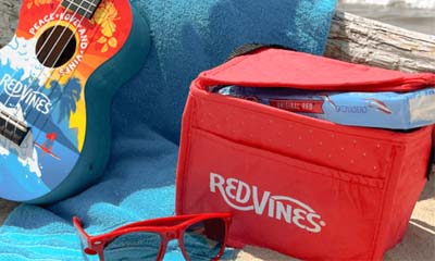 Free Red Vines cooler