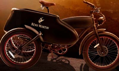 Free Rémy Martin Electric Bike With Sidecar