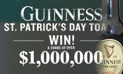 Win a Share of $1,000,000 with Guinness