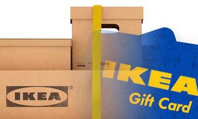 Free Stuff from IKEA via Gift Card