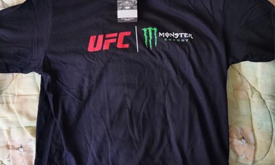 Free UFC Monster Energy T-Shirt