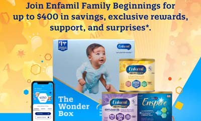 $400 in FREE gifts from Enfamil