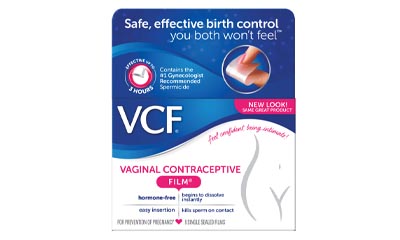 Free VCF Vaginal Contraceptive Film sample