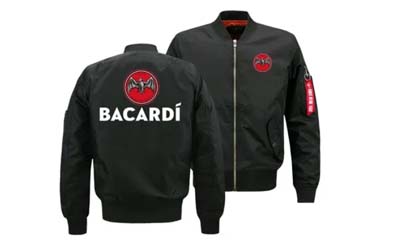 Free Bacardi Baseball Jacket