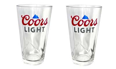 Free Coors Light Drinking Glasses