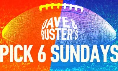 Free Dave & Buster's Superbowl Watch Party