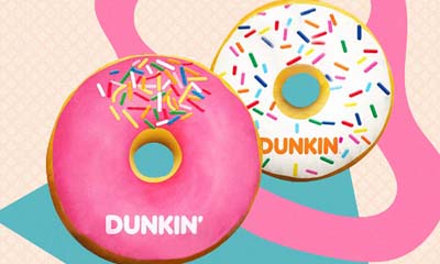 Free Dunkin' Pillow