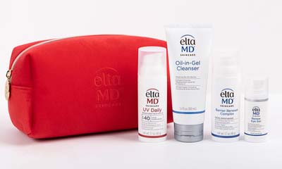 Free EltaMD Skincare Bundle and a Cosmetics Bag