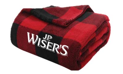 Free J.P Wiser's Campfire Blanket