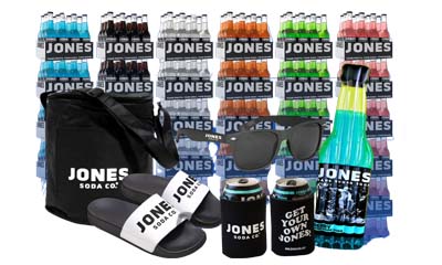 Win a Jones Soda Co. Drinks and Merch Bundle