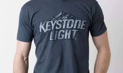 Free Keystone Light T-Shirt (250 Available)