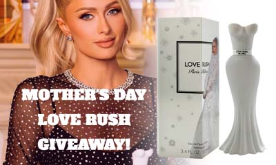 Free Love Rush Perfume Signed by Paris Hilton