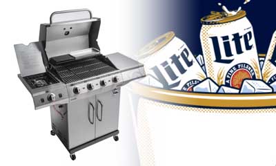 Free Miller Lite x Charbroil Grill