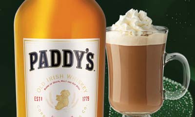 Free Paddy's Irish Whiskey Cocktail Kit